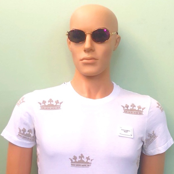 Dolce & Gabbana Men's White T-Shirt Size 46 - Picture 1 of 6